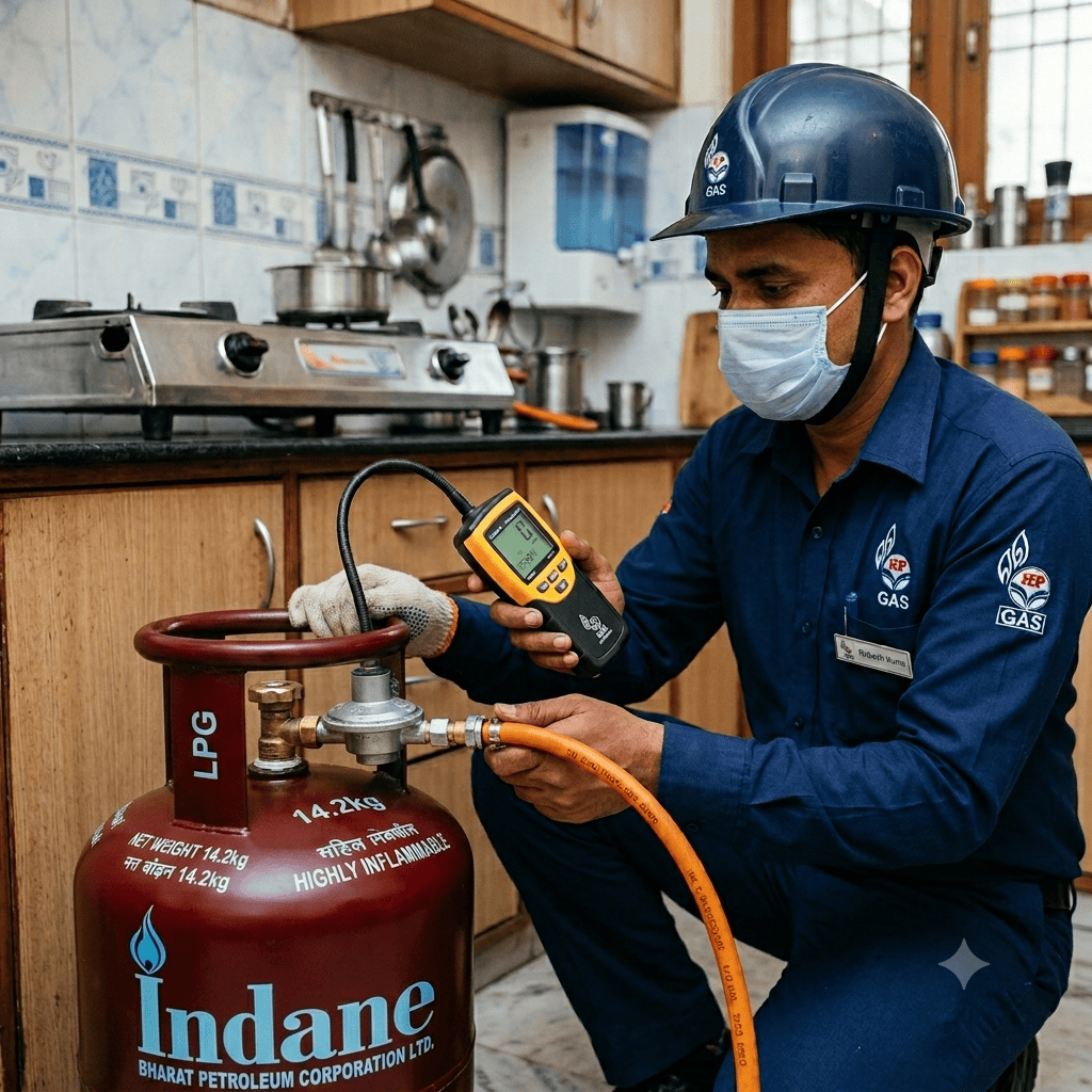 Indane LPG Safety Inspection